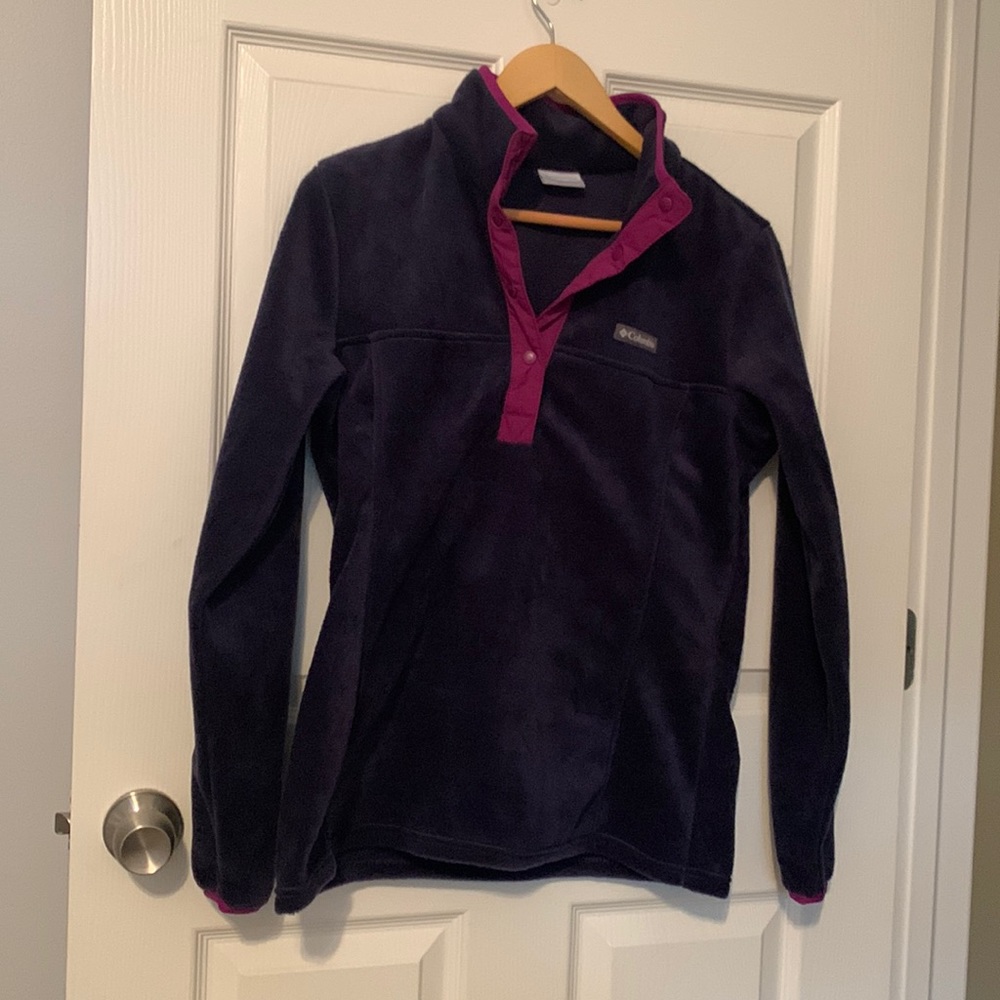 NWOT Columbia half button up fleece